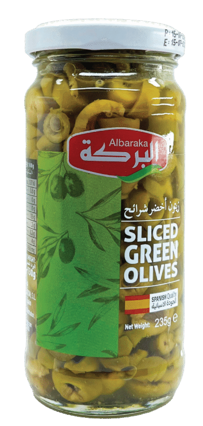 Baraka Silced Green Olives