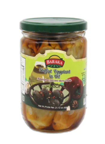 Baraka Stuffed Eggplant in Oil