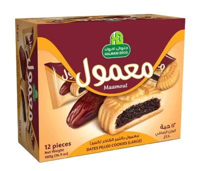 Halwani Bros Maamoul Dates Filled Cookies