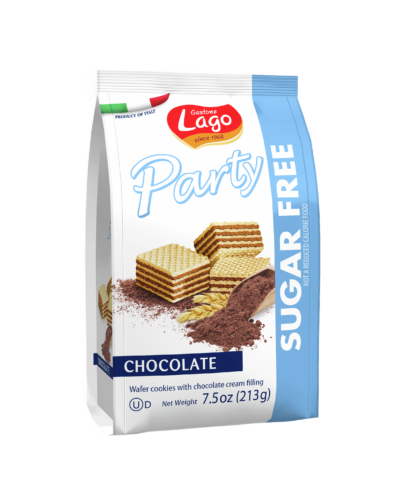 Lago Party Wafers Chocolate Sugar Free