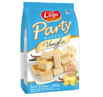Lago Party Wafers Vanilla