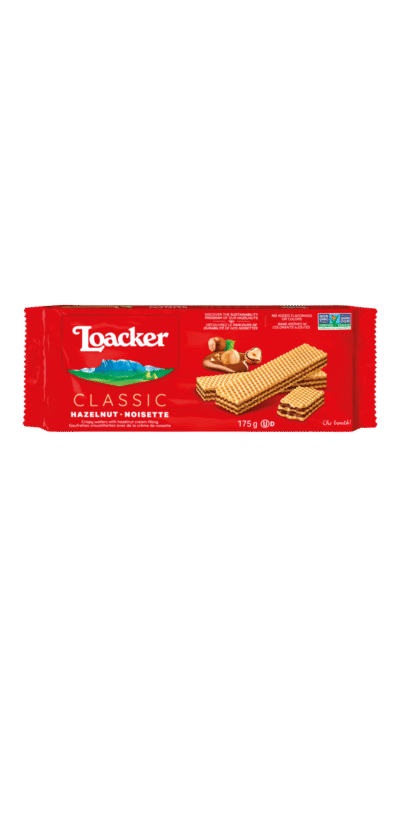 Loacker Classic Hazelnut Wafers