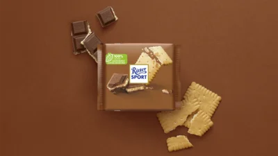 Ritter Sport - Milk Chocolate with Butter Biscuit & Cocoa Creme