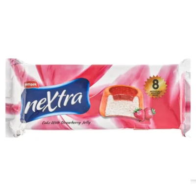 Simsek Nextra Cake With Strawberry Jelly