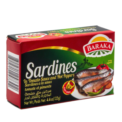 Baraka - Sardines (soy oil w/ chili peppers)